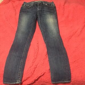 Big Star Women's Straight Leg Jeans in Dark Blue